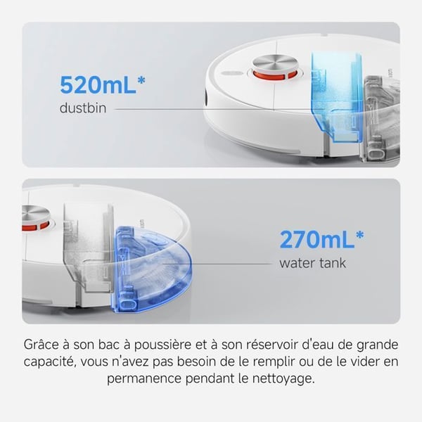 Xiaomi S40 robotdammsugare 5200 mAh Vit