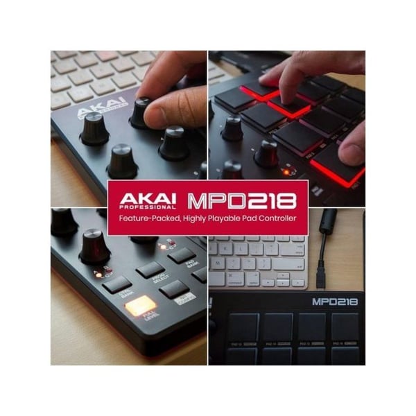 MIDI CONTROLLER AKAI PROFESSIONAL MPD218 103356