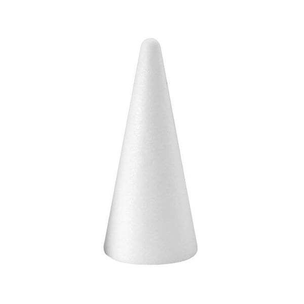 Polystyrenkoner, massiva, höjd 21 cm