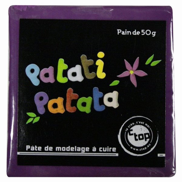 MégaCréa DIY - Modellera Patati Patata Lila 50 g
