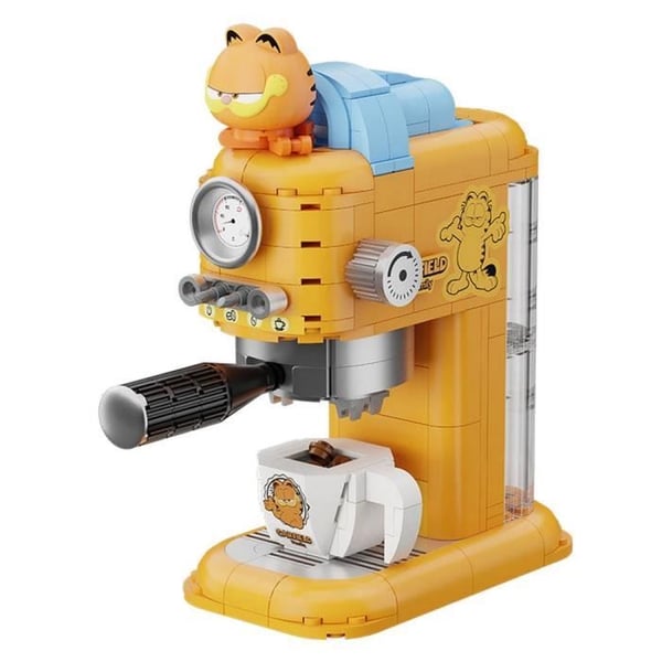 Figurer - Pantasy Garfield - Byggsats - 301 delar - Höjd 15cm