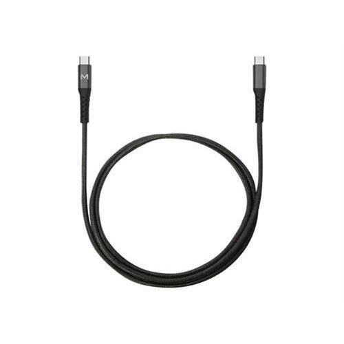 Mobilis - USB-kabel - 24 pin USB-C till 24 pin USB-C - 1 m