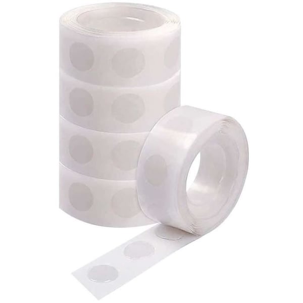 Dekorationsaccessoar - P'TIT CLOWN - 100 självhäftande pulvret - Transparent - Blandat