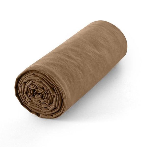 Drap housse 160 x 200 cm med 30 cm resår "Prémium" för dubbelsäng - Prémium Taupe - Prémium Taupe -