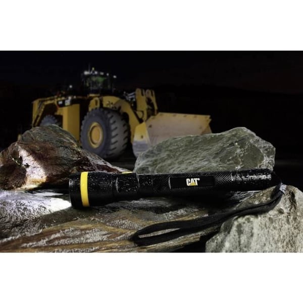 Ficklampa - CAT - CT2205 - LED 200 lm - Uppladdningsbar USB - 20 h drifttid