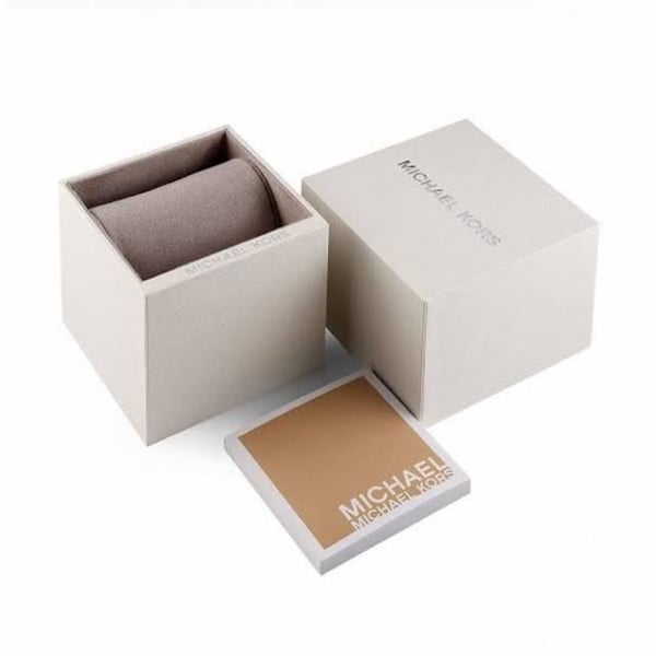 Kvinnoarmband - Michael Kors - MK4505 - Röd Aluminiumarmband - 42mm - Kvarts