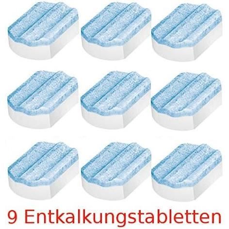 Sats med 3 förpackningar av avkalkningstabletter 2 i 1 Siemens EQ