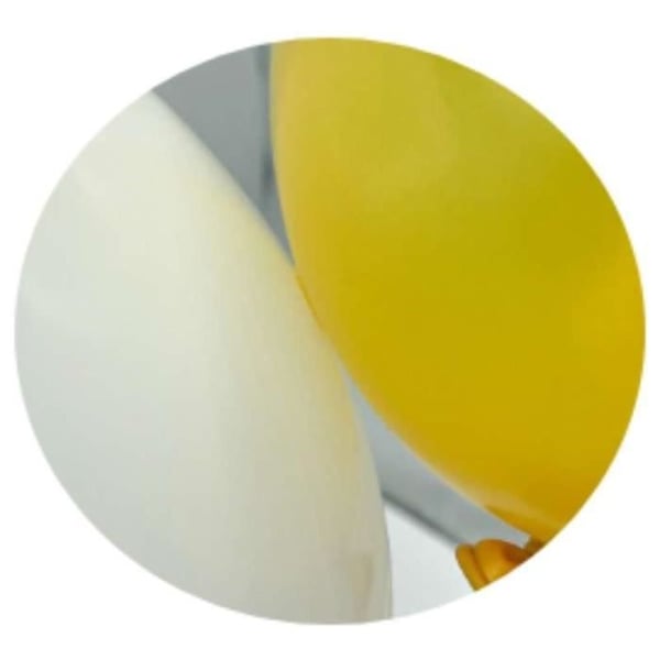Dekorationsaccessoar - P'TIT CLOWN - 100 självhäftande pulvret - Transparent - Blandat