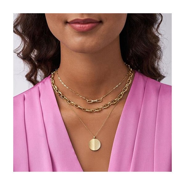 Collier original pläterat guld Harlow JF04534710