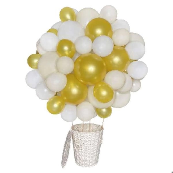 Dekorationsaccessoar - P'TIT CLOWN - 100 självhäftande pulvret - Transparent - Blandat