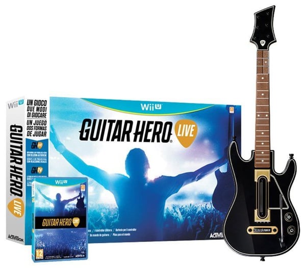 Datorspel - ACTIVISION - Guitar Hero Live - Wii U - Musik - Standardutgåvan - 3+