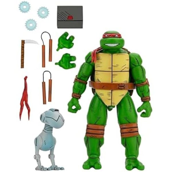 Figurine Artikulerad - NECA - Michelangelo - 18 cm - Flerfärgad - För Barn Från 4 År