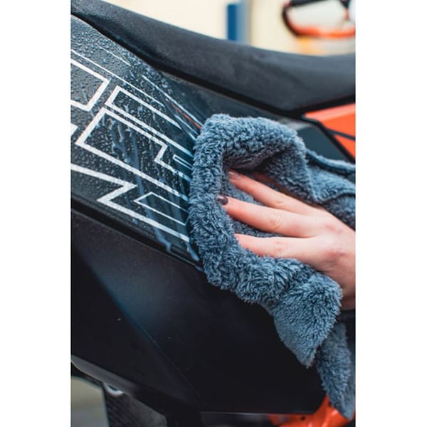 Kit för motorcykelunderhåll Dr Wack S100 The Cloth Premium Mikrofiber