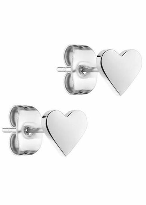 Örhängen - TAMARIS - TJ-0034-E-06 - Rostfritt stål - Hjärtdesign - 0,6 cm