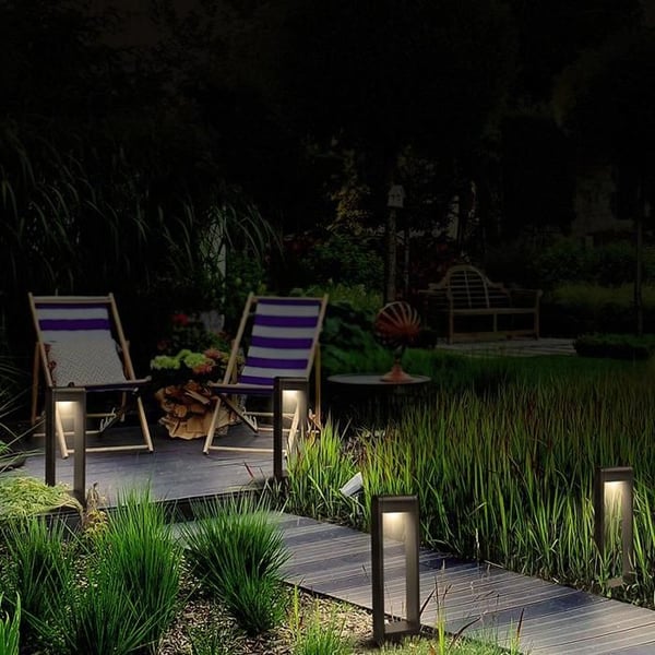 Utomhuspelare - SOLIGHT - Crotone 500 - LED - 7 W - IP54 - Aluminium