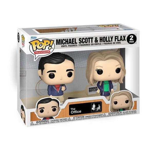 Figuriner Funko Pop! 2st | The Office | Michael Scott och Holly Flax