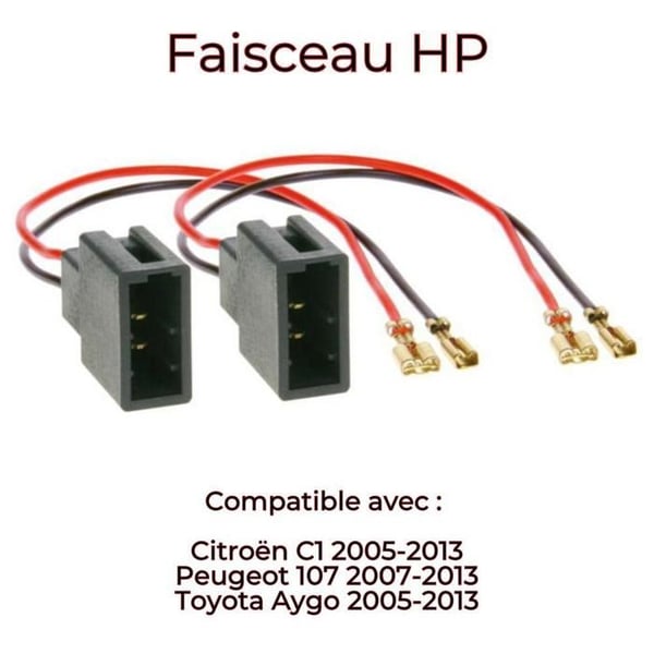 Citroen / Peugeot / Toyota högtalaradapter (par)