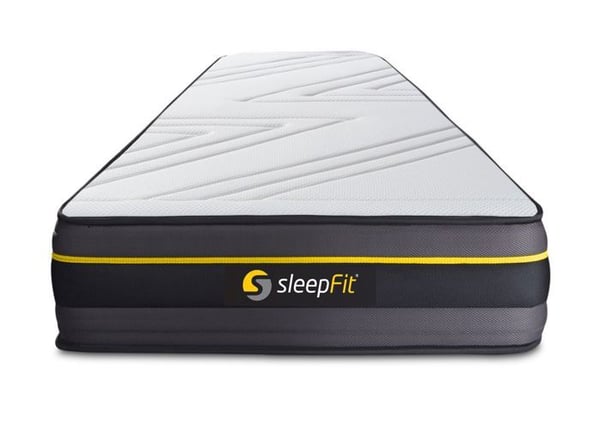 Madrass - SLEEPFIT - Aktiv - 80x200 cm - Minnesskum - Fast stöd - 24 cm tjock