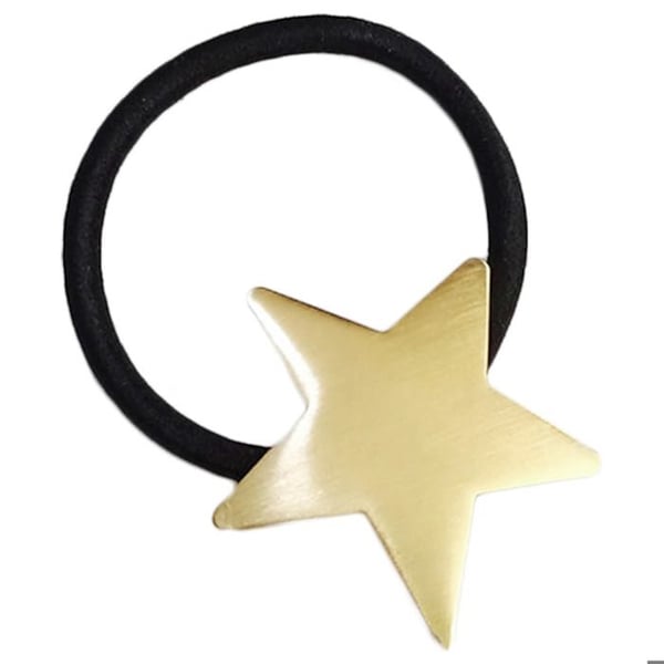 Hårband - AVIZAR - Stjärna Sleeve - Svart - Guld - Avslappnad