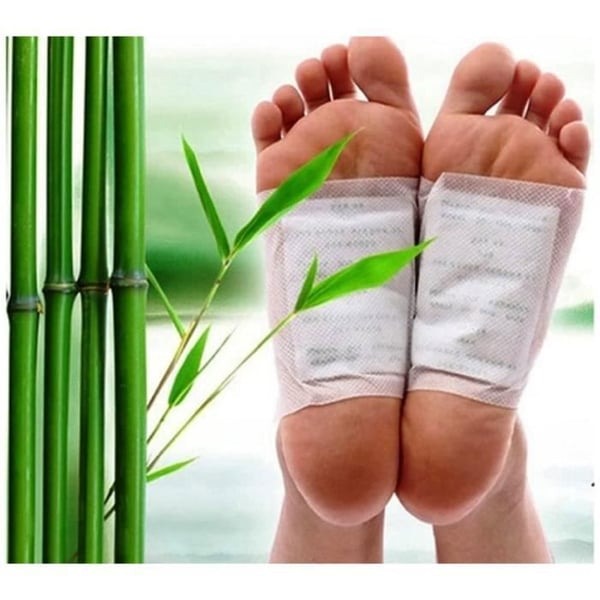 Detox fotplåster - Black Forest Spa® - 100 plåster - Vegan - 50 dagar - Naturliga örter