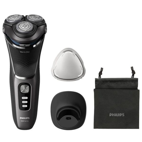 Elektrisk rakapparat - PHILIPS - S3343/13 - Svart - Batteritid 60 min - Laddning 1 h
