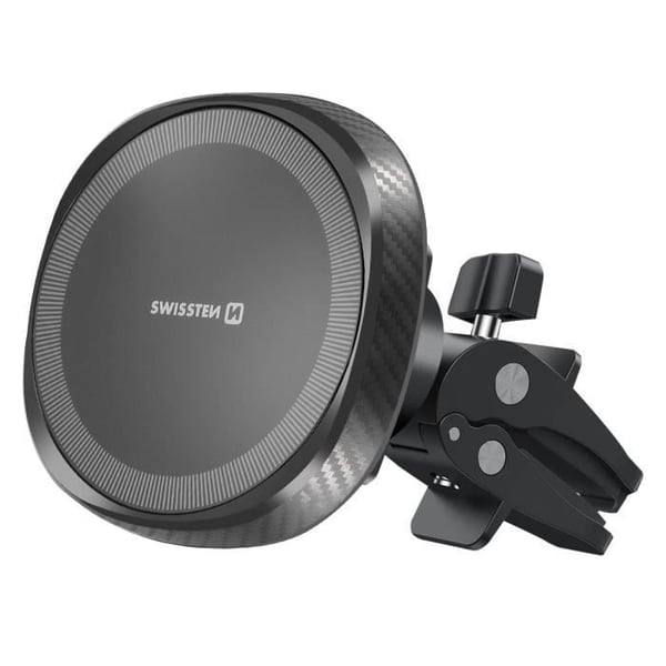 Bilstöd - SWISSTEN - MagSafe - Ventilationsgaller - Kompakt design - Svart Bilstöd - SWISSTEN - MagSafe - Ventilationsgaller - Kompakt design - Svart