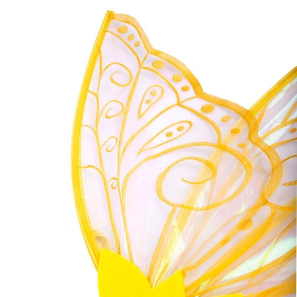 Utklädningsaccessoar - LITEN CLOWN - Änglavingar - Guld färg - Lätta och bekväma - Unisex