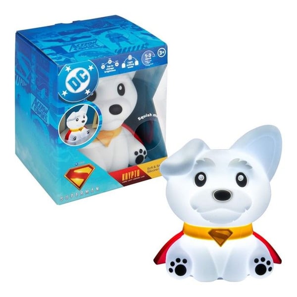 Paladone Products - DC Comics - Squishy Glo Superman Krypto Lampa 17 cm