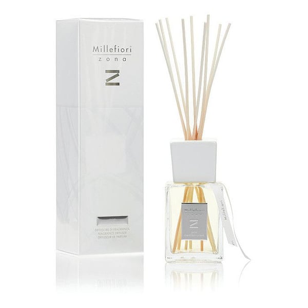 Diffusor - MILLEFIORI - Zona-Air Medelhavet - Glas - Vit - 9,5 x 11,3 x 36 cm