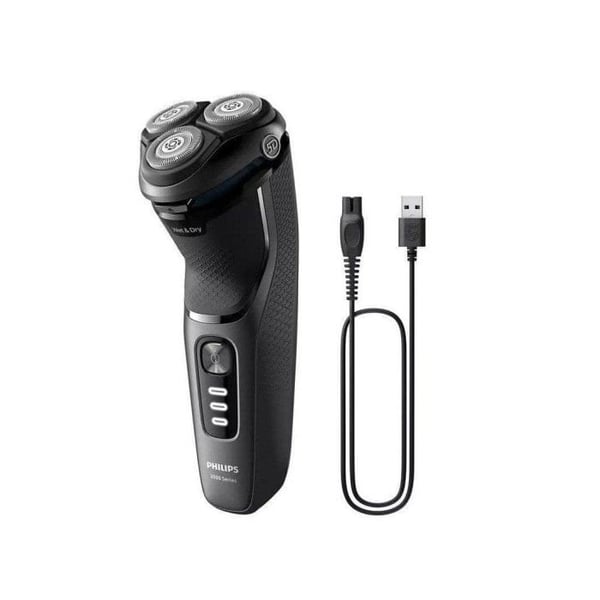 Elektrisk rakapparat - PHILIPS - S3343/13 - Svart - Batteritid 60 min - Laddning 1 h