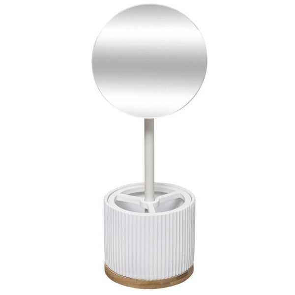 Praktisk spegeldispenser "Modern Color" Atmosphera - Vit