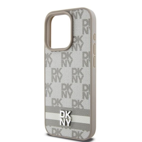 Coque - DKNY - iPhone 14 Pro Max - Elegant - Rutiga och Randiga Mönster - Halkfri