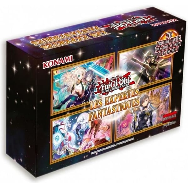 Box set - Yu-Gi-Oh! - Les Expertes Fantastiques - 4 boosters - Foliekort - Från 6 år