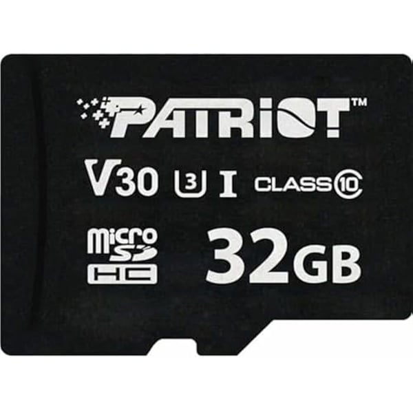 Micro SD-kort - PATRIOT MEMORY - PSF32GVX31MCH - 32 Go - UHS-I U3 v30 - Flerfärgad