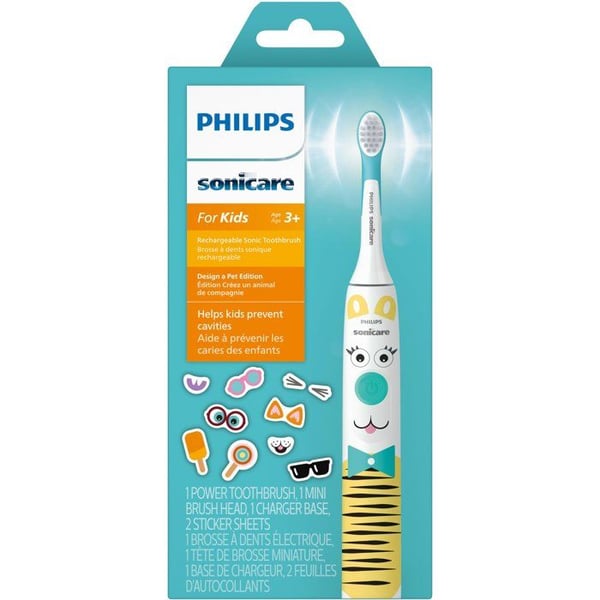 Elborste barn - PHILIPS - HX3601/01 - Sonicare For Kids - uppladdningsbar - från 3 år