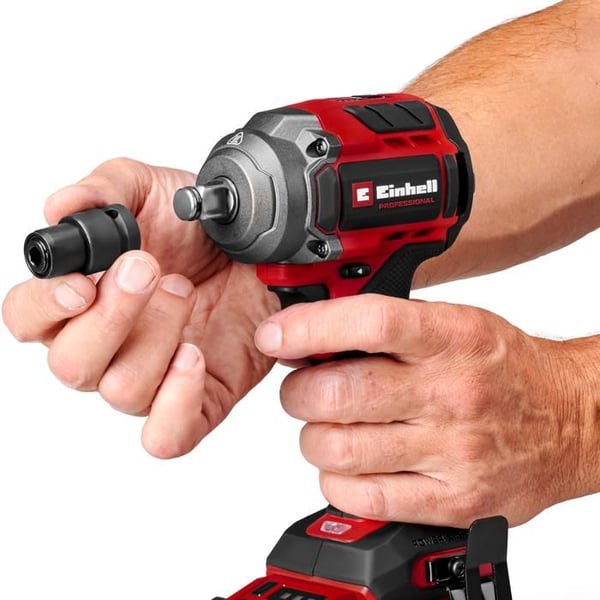 Einhell Professional Boulonneuse Compact utan sladd TP-CW 18/350-C Li BL Solo PXC (18 V, 350 Nm) Levereras utan batteri eller laddare