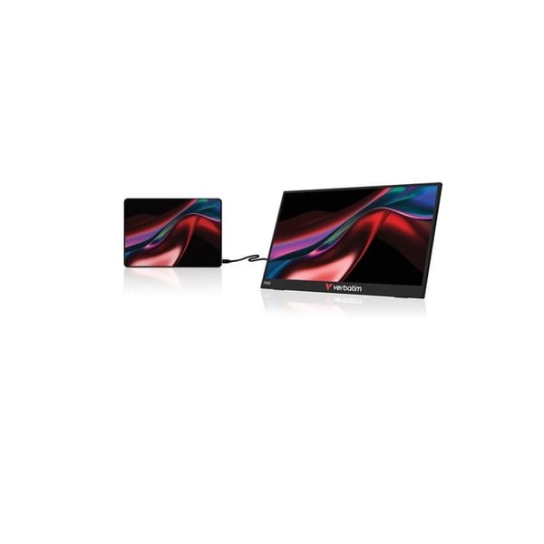 Bärbar skärm 15,6" Verbatim Light Full HD (Svart)