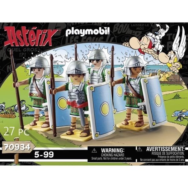PLAYMOBIL 70934 De romerska legionärerna, Asterix, 27 stycken, från 5 år