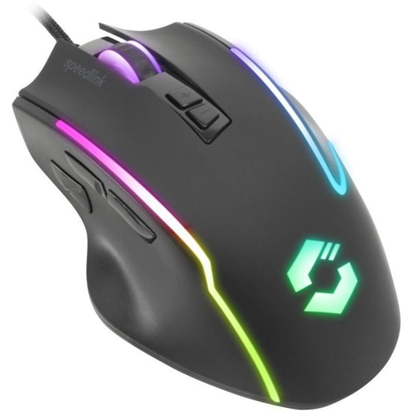Spelmus - SPEEDLINK - DECUS NX SL-680024-RRBK - gummi-svart - Gummi - RGB