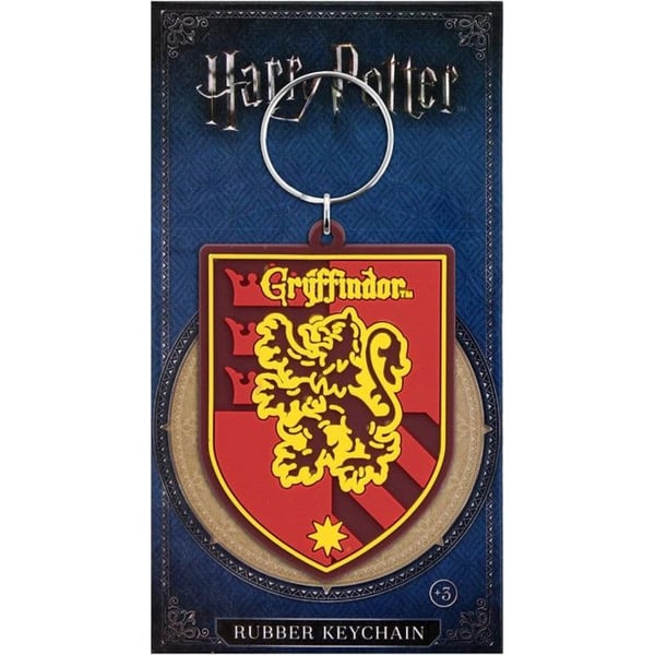 Nyckelring - Pyramid intl - Harry Potter - Gryffindor - Gummi - Såld under blister