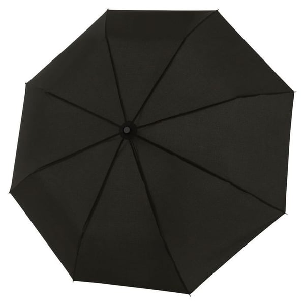 Doppler svart fickparaply för kvinnor - Fiber Magic Superstrong Uni Black 129979