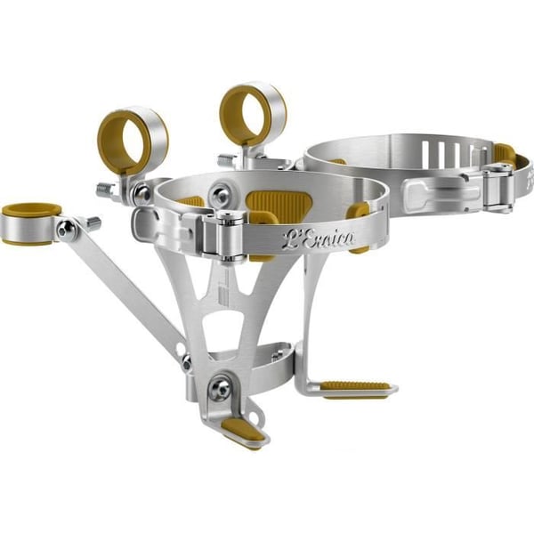 Flaskhållare - ELITE - Eroica Double Femme - Aluminium - Öppning på toppen - Styre
