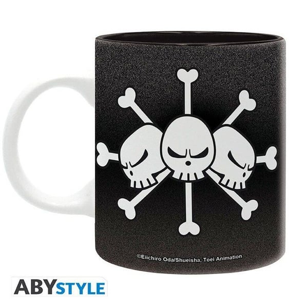 Mugg - One Piece - Svartskägg - 320ml