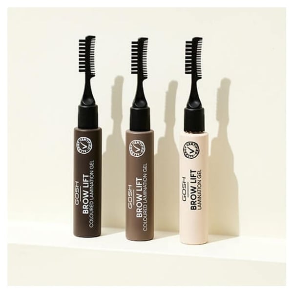 Brow Lamination Gel - GOSH COPENHAGEN - 001 - 6 ml - Transparent - Langvarig Hold