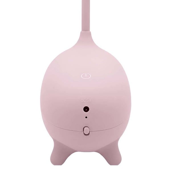 Nattlampa - AVIZAR - SINKI Rosa - Fällbar 360° - Nät + Batteri 4h - 3 justerbara LED-färger
