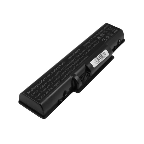 Ersättningsbatteri för Acer Aspire 4310 Li-ion 11,1V 4400mAh 49Wh Svart