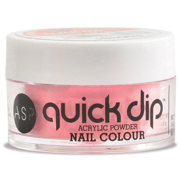 ASP - Färgad Akrylpulver Quick Dip - Het Rosa Blommor