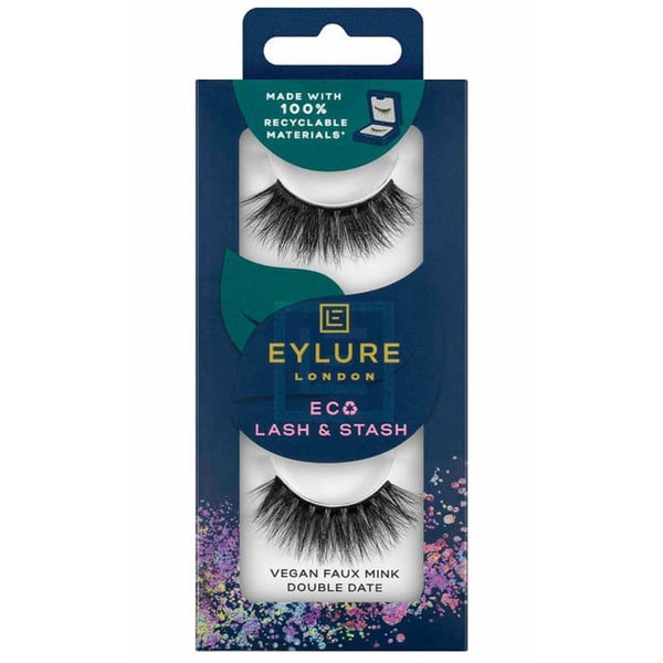 Eylure London - Faux Cils Eco Lash & Stash - Dubbel Datum -