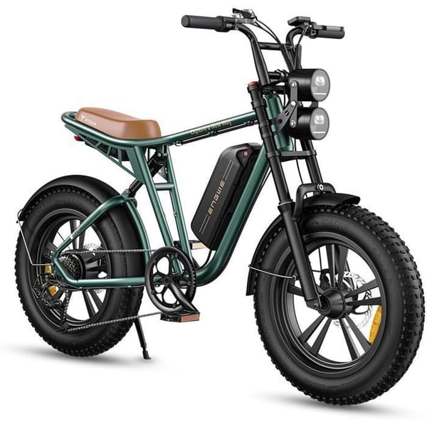 ENGWE M20 - Elcykel 20 tum - Räckvidd på 75 km - Batteri 48 V 13 Ah - Fullfjädring - Grön