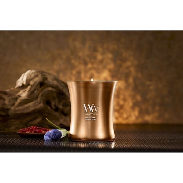 Ljusstakar Medel - Trä, Glas Silver - WoodWick - 2659610E